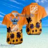Stitch The Home Depot Logo Button Down Hawaiian Shirt Tropical Beach Summer Bes Gift