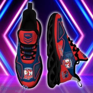 Sydney Roosters NRL Custom Name Clunky Max Soul Sneakers Product Photo 4