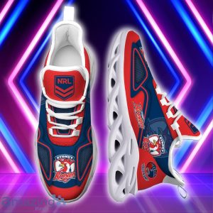 Sydney Roosters NRL Custom Name Clunky Max Soul Sneakers Product Photo 1