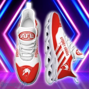 Sydney Swans AFL Custom Name Clunky Max Soul Sneakers Product Photo 4