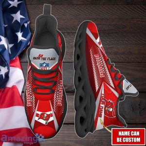 Tampa Bay Buccaneers Max Soul Shoes with Custom Name Option - Sport Gifts for Fans Product Photo 2
