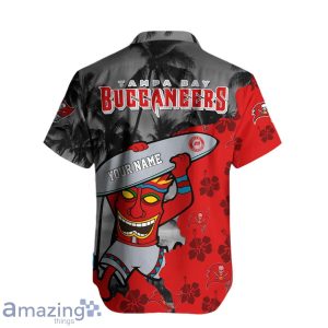 Tampa Bay Buccaneers NFL Hawaiian Shirt Custom Name Style Gift Product Photo 2