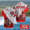 Tampa Bay Buccaneers NFL Hawaiian Shirt Custom Name Style Gift For Men Women