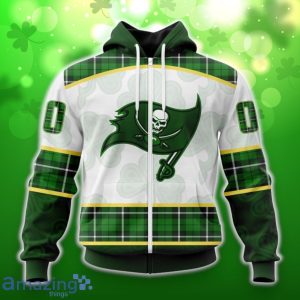 Tampa Bay Buccaneers Special Design For St. Patrick Day 3D Shirt Hoodies Custom Number & Name Product Photo 2