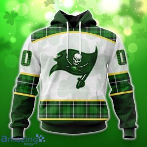 Tampa Bay Buccaneers Special Design For St. Patrick Day 3D Shirt Hoodies Custom Number & Name Product Photo 1