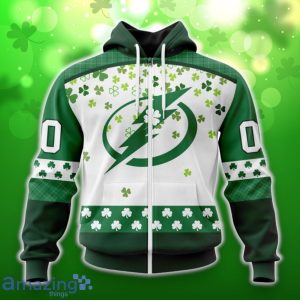 Tampa Bay Lightning Special Design For St. Patrick Day 3D Shirt Hoodies Custom Number & Name image Tampa Bay Lightning Special Design For St. Patrick Day 3D Shirt Hoodies Custom Number & Name Product Photo 2