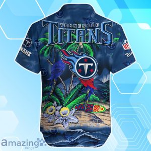 Tennessee Titans Hawaiian Shirt Summer Gifts For Fans Custom Name image Tennessee Titans Hawaiian Shirt Summer Gifts For Fans Custom Name Product Photo 3