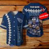 Tennessee Titans NFL 3D Mascot Custom Name Baseball Jersey