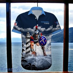 Tennessee Titans NFL-Hawaiian Shirt Custom Name Style Gift Product Photo 2