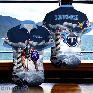 Tennessee Titans NFL-Hawaiian Shirt Custom Name Style Gift Product Photo 1