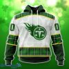 Tennessee Titans Special Design For St. Patrick Day 3D Shirt Hoodies Custom Number & Name