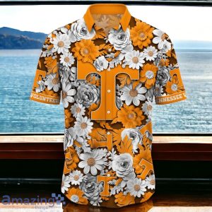Tennessee Volunteers Flower Hawaii Shirt Style Gift For Men Women Product Photo 2