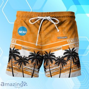 Tennessee Volunteers Sport Team Hawaiian Shirt & Short Vintage Tropical Custom Name Product Photo 3