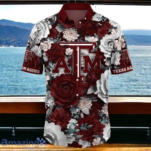 Texas Aggies Flower Hawaii Shirt Gift For Men And Women Product Photo 2