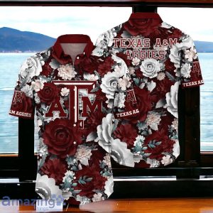 Texas Aggies Flower Hawaii Shirt Gift For Men And Women Product Photo 1