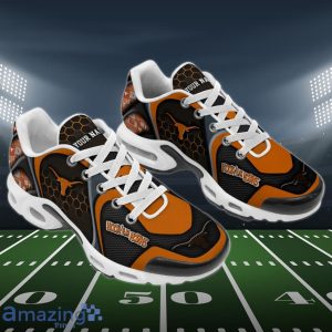 Texas Longhorns Air Cushion Sports Shoes Custom Name Gifts For Football Fan image Texas Longhorns Air Cushion Sports Shoes Custom Name Gifts For Football Fan Product Photo 2