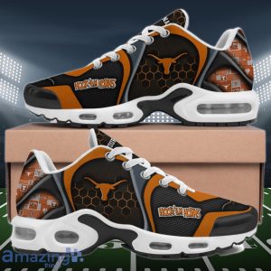 Texas Longhorns Air Cushion Sports Shoes Custom Name Gifts For Football Fan Product Photo 1
