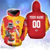 Tyrann Mathieu 30 Kansas City Chiefs AFC West Champions Super Bowl Personalized Name And Number Hoodie 3D All Over Print Detailed Patterns Best Gift