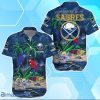 Buffalo Sabres Hawaiian Shirt Summer Gifts For Fans Custom Name