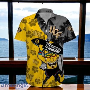 UCF Knights Hawaiian Shirt Custom Name Style Gift Product Photo 3