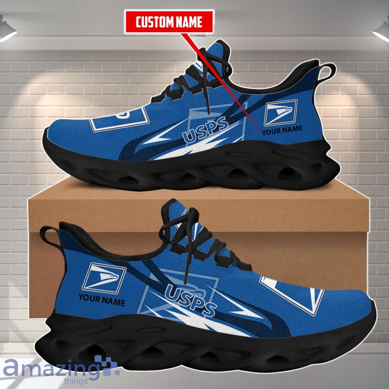 Usps Max Soul Shoes Premium Edition Custom Name For Men Women image Usps Max Soul Shoes Premium Edition Custom Name For Men Women Product Photo 1