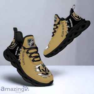 Vegas Golden Knights Custom Name NHL New Luxury Max Soul Shoes Product Photo 4