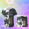 Vegas Golden Knights Hawaiian Shirt And Short Palm Tree Custom Name