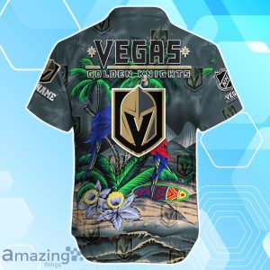 Vegas Golden Knights Hawaiian Shirt Summer Gifts For Fans Custom Name Product Photo 3