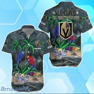 Vegas Golden Knights Hawaiian Shirt Summer Gifts For Fans Custom Name Product Photo 1