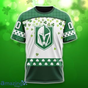 Vegas Golden Knights Special Design For St. Patrick Day 3D Shirt Hoodies Custom Number & Name Product Photo 6