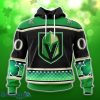 Vegas Golden Knights Specialized Hockey Celebrate St Patrick’s Day 3D Shirt Hoodies Custom Number & Name