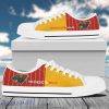 Vertical Stripes Minnesota Wild Canvas Low Top Shoes New Trend