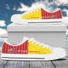 Vertical Stripes St. Louis Cardinals Canvas Low Top Shoes New Trend