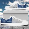 Vertical Stripes Tampa Bay Lightning Canvas Low Top Shoes New Trend