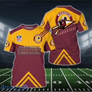 Washington Commanders NFL 3D Shirt Hoodie Custom Name For Men Women Product Photo 2