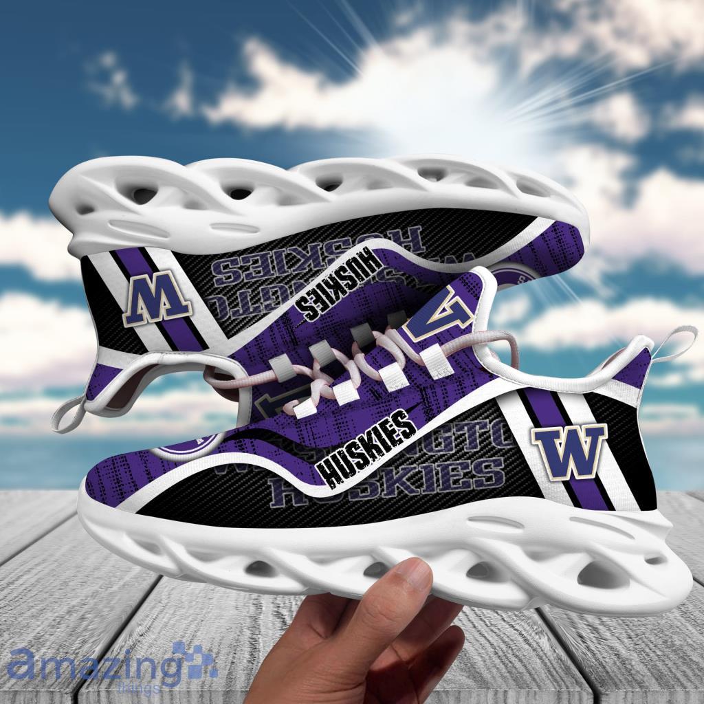 Washington Huskies NCAA Max Soul Shoes Running New 2024 Best Gift Ever Trending Sport image Washington Huskies NCAA Max Soul Shoes Running New 2024 Best Gift Ever Trending Sport Product Photo 1