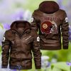 Washington Team Custom Name And Number 2D Leather Jacket Sport Gift