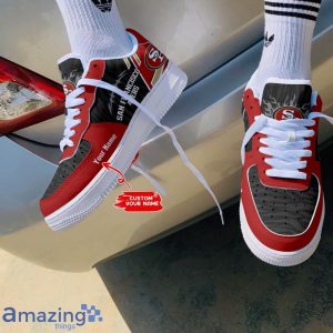 San Francisco 49ers Personalized Name Air Force Sneakers Shoes Ultra Shoes Limited Gift For Fans Product Photo 4
