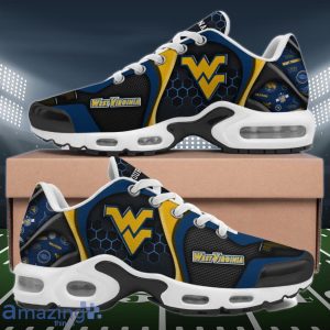 West Virginia Mountaineers Air Cushion Sports Shoes Custom Name Gifts For Football Fan Product Photo 1
