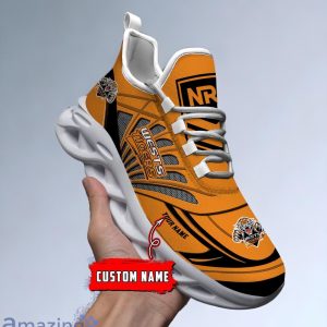 Wests Tigers Custom Name NRL Max Soul Shoes Product Photo 1