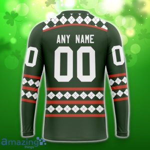 Winnipeg Jets Specialized Hockey Celebrate St Patrick’s Day 3D Shirt Hoodies Custom Number & Name Product Photo 5