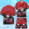 Wisconsin Badgers Sport Team Hawaiian Shirt & Short Vintage Tropical Custom Name