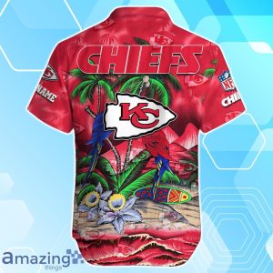 Kansas City Chiefs Hawaiian Shirt Summer Gifts For Fans Custom Name Product Photo 3