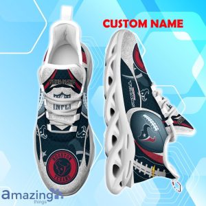 Houston Texans NFL Fan Edition Custom Name Max Soul Comfort Shoes Product Photo 4