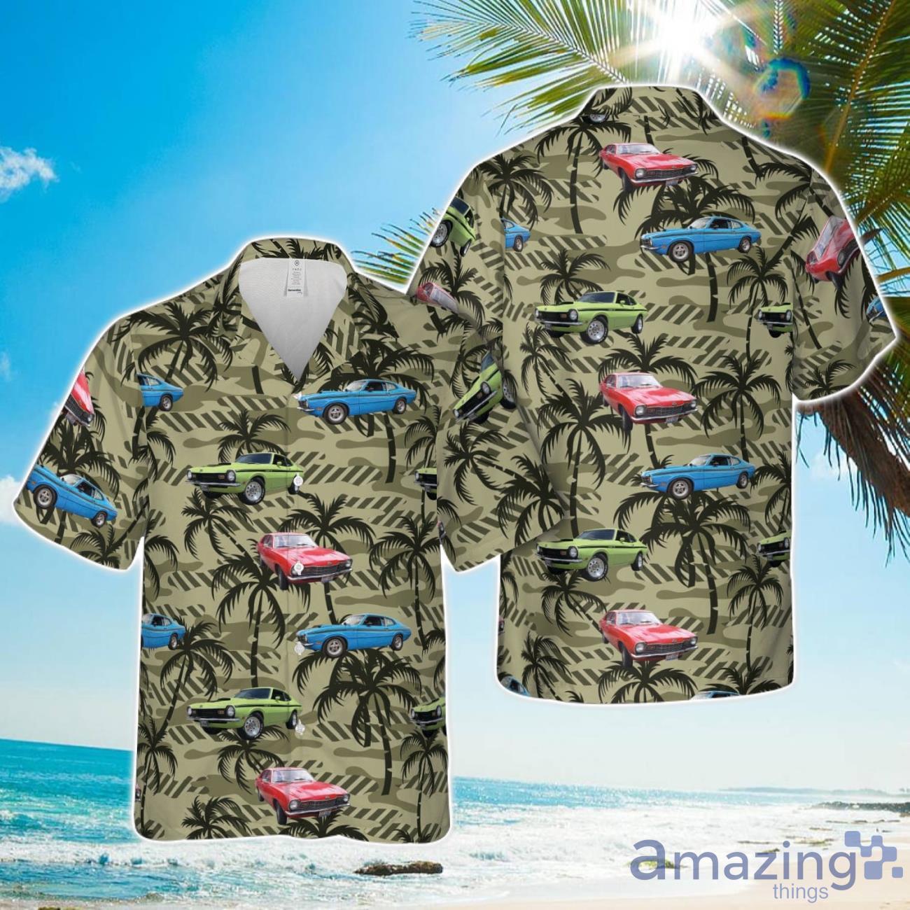 1971 Mercury Comet 3D Full Printed Hawaiian Shirt Beach Gift Shirt image 1971 Mercury Comet 3D Full Printed Hawaiian Shirt Beach Gift Shirt Product Photo 1
