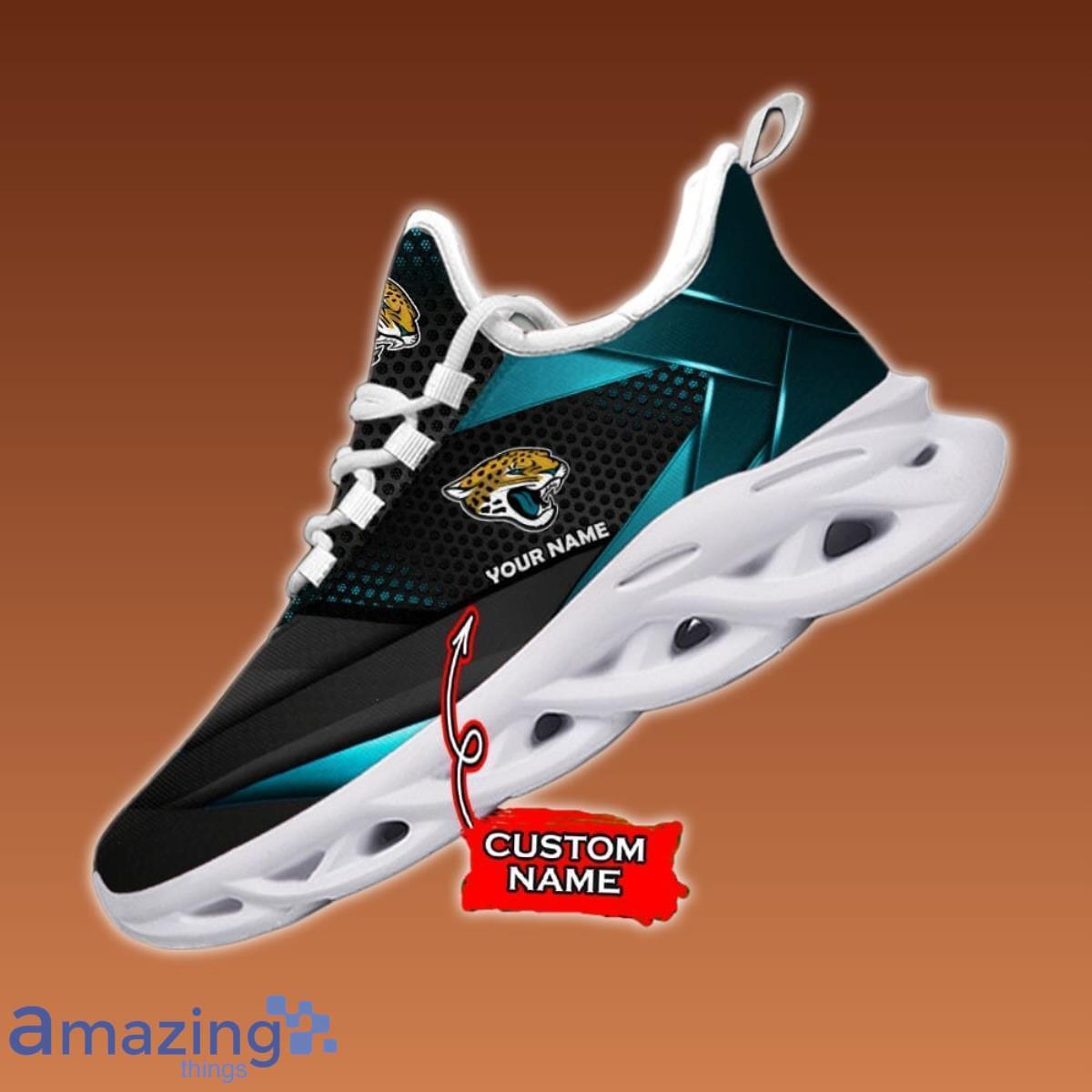 Custom Name Jacksonville Jaguars Max Soul Shoes Impressive Gift For Men And Women Product Photo 1