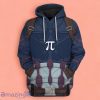 3D Cosplay Captain Pi Custom 3D Hoodie Impressive Gift For Men And Women