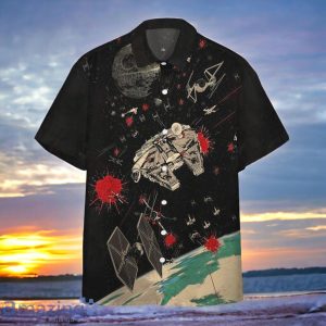 3D Star Wars Spaceships Custom Short Sleeves Hawaiian Shirt Gift For Men And Women Product Photo 1