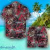 Washington Capitals Set Hawaiian Shirt And Shorts Combo Retro Style For Fans