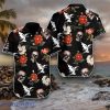 Black Sabbath Skull Aloha Hawaiian Shirt For Men Women